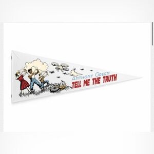 Anthony Green 'Tell Me The Truth' Pennant